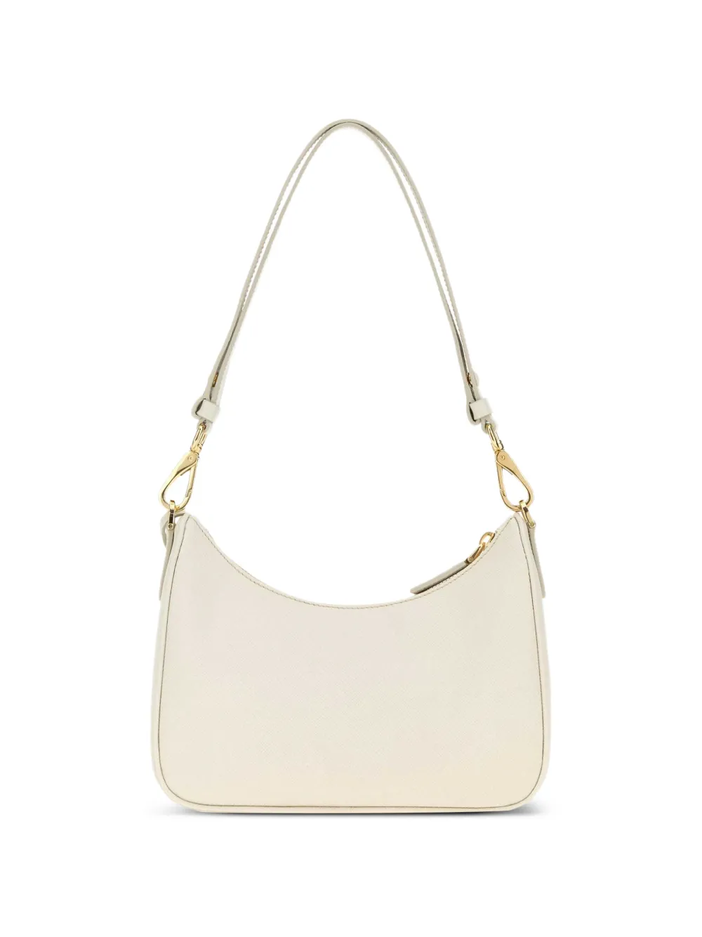 Prada Re-Edition 2005 schoudertas van saffiano leer Beige