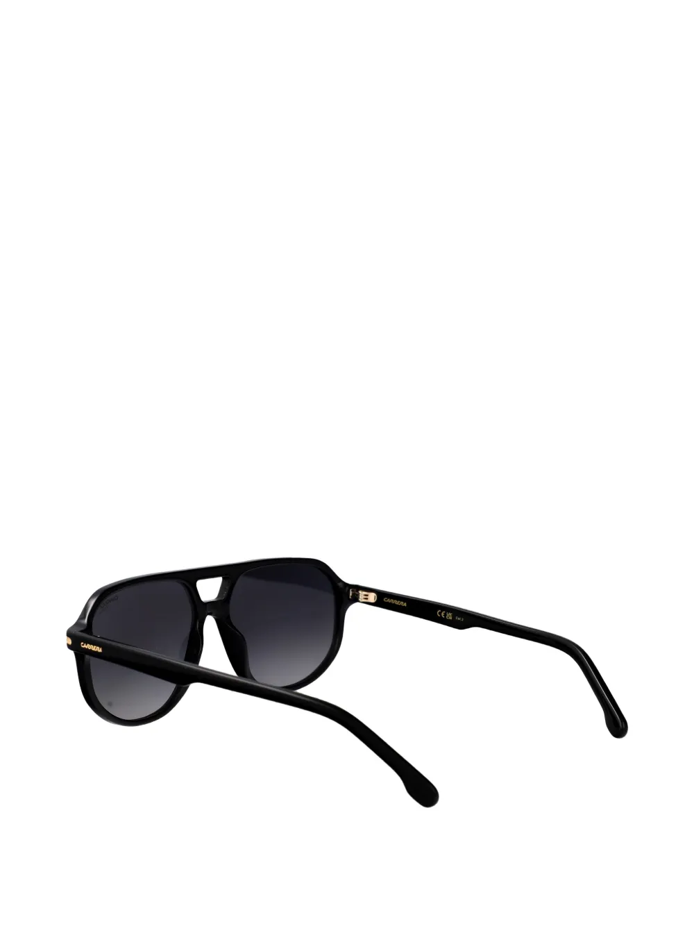 Carrera 375S zonnebril met piloten montuur Zwart