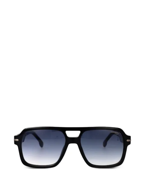 Carrera double-bridge pilot-frame sunglasses