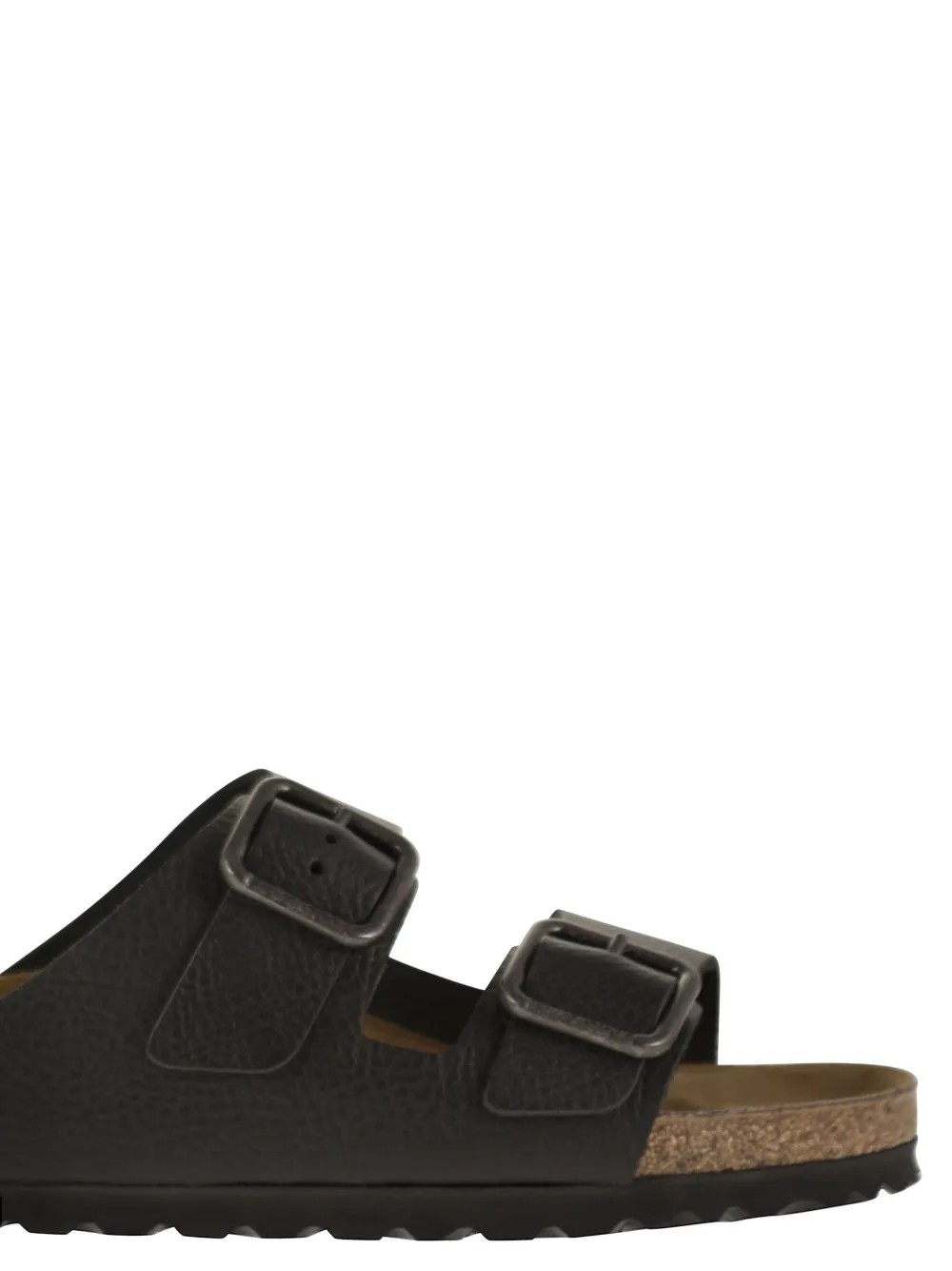 Birkenstock Arizona leren sandalen Zwart