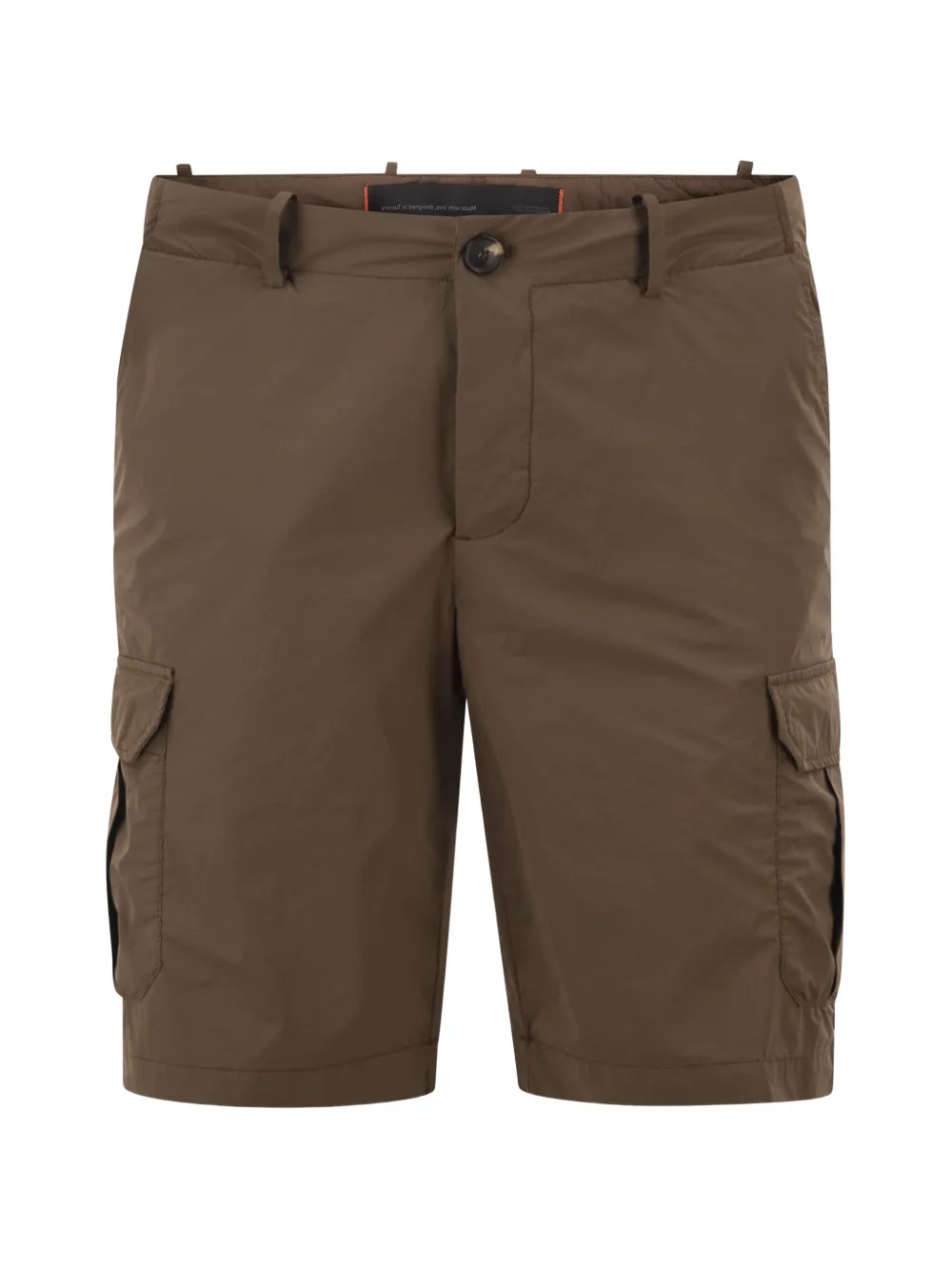 Roberto Ricci Designs logo-patch cargo shorts - Brown
