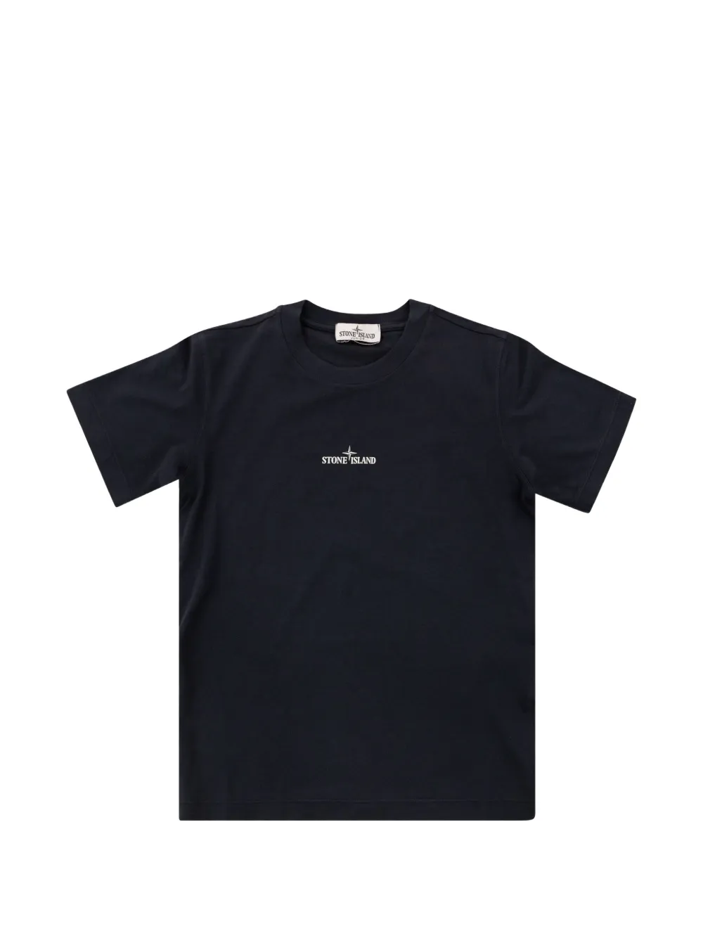 Stone Island Junior Compass-print T-shirt - Blu