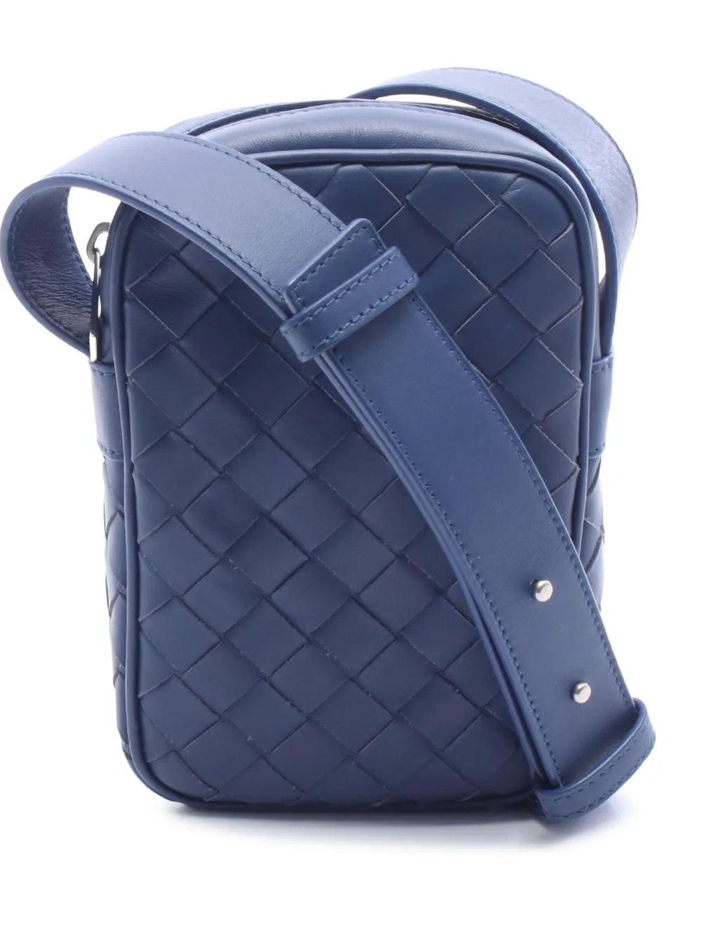 Bottega Veneta Pre-Owned 2010-2026 Intrecciato Phone Pouch crossbody bag - Blu