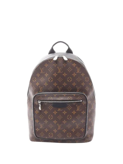 Louis Vuitton Pre-Owned 2010-2026 Monogram Macassar Josh NV backpack