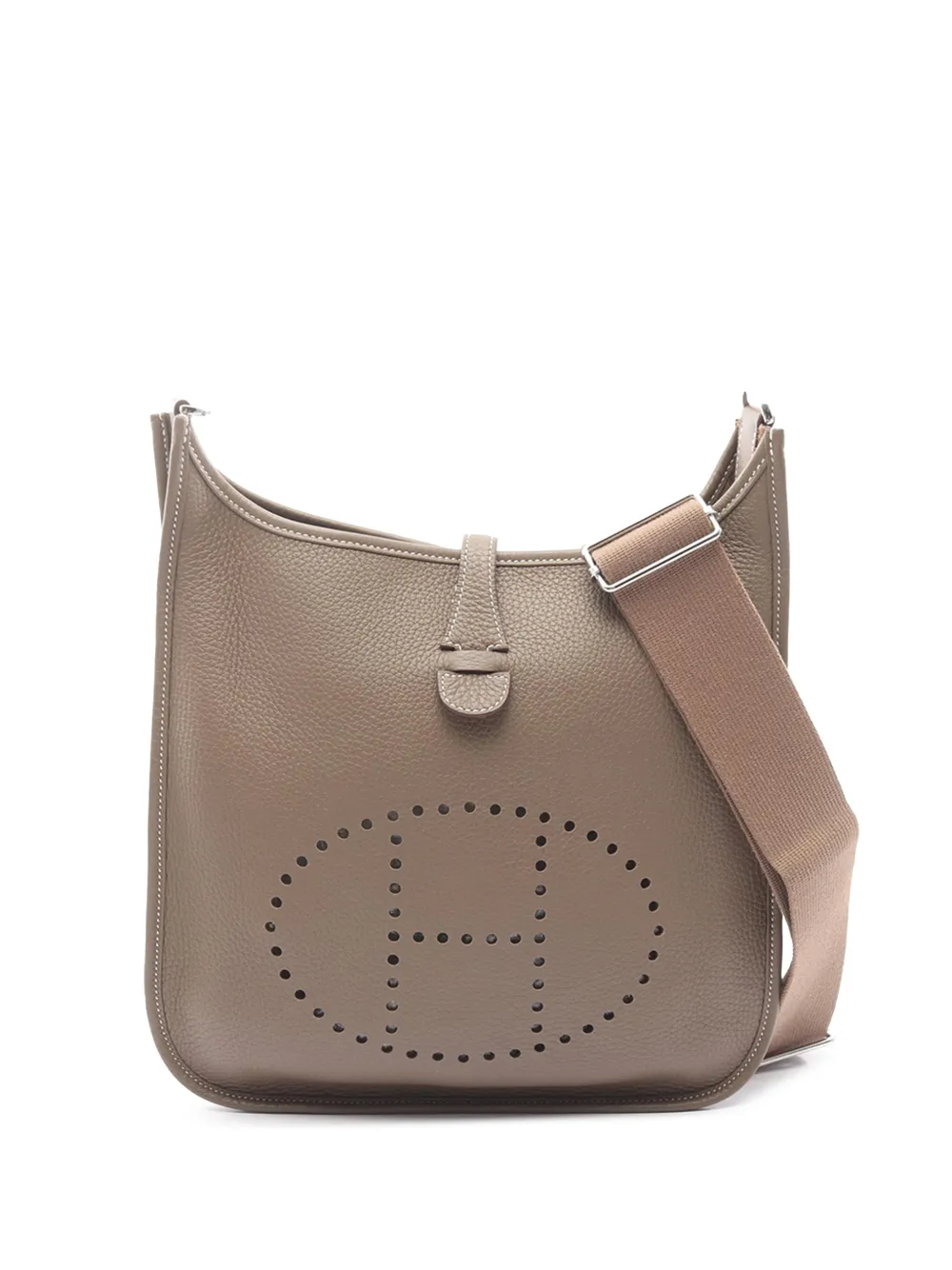 Hermès Pre-Owned 2024 Clemence Evelyne III PM crossbody bag - Marrone