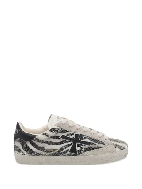 Premiata Stevend zebra-print sneakers