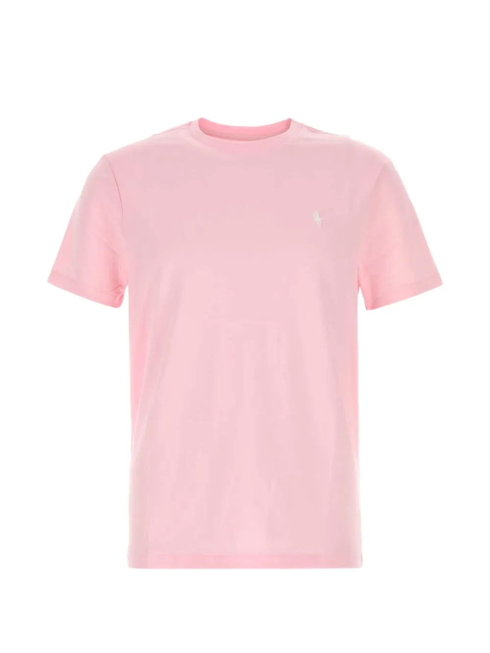 Polo Ralph Lauren embroidered-logo cotton T-shirt - Rosa