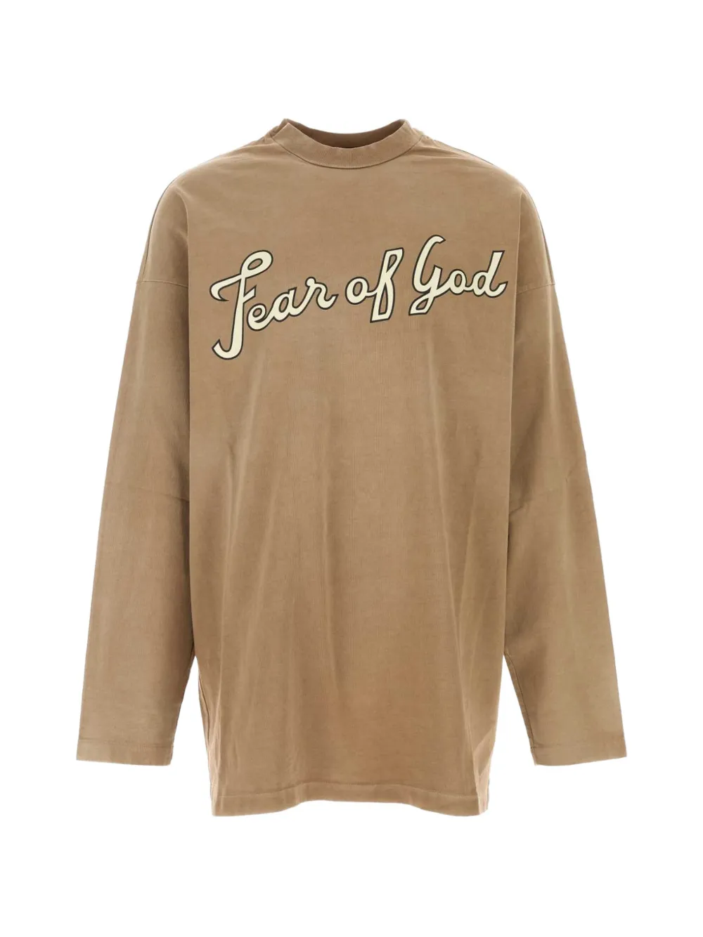 Fear Of God FG 9 long-sleeved T-shirt - Marrone