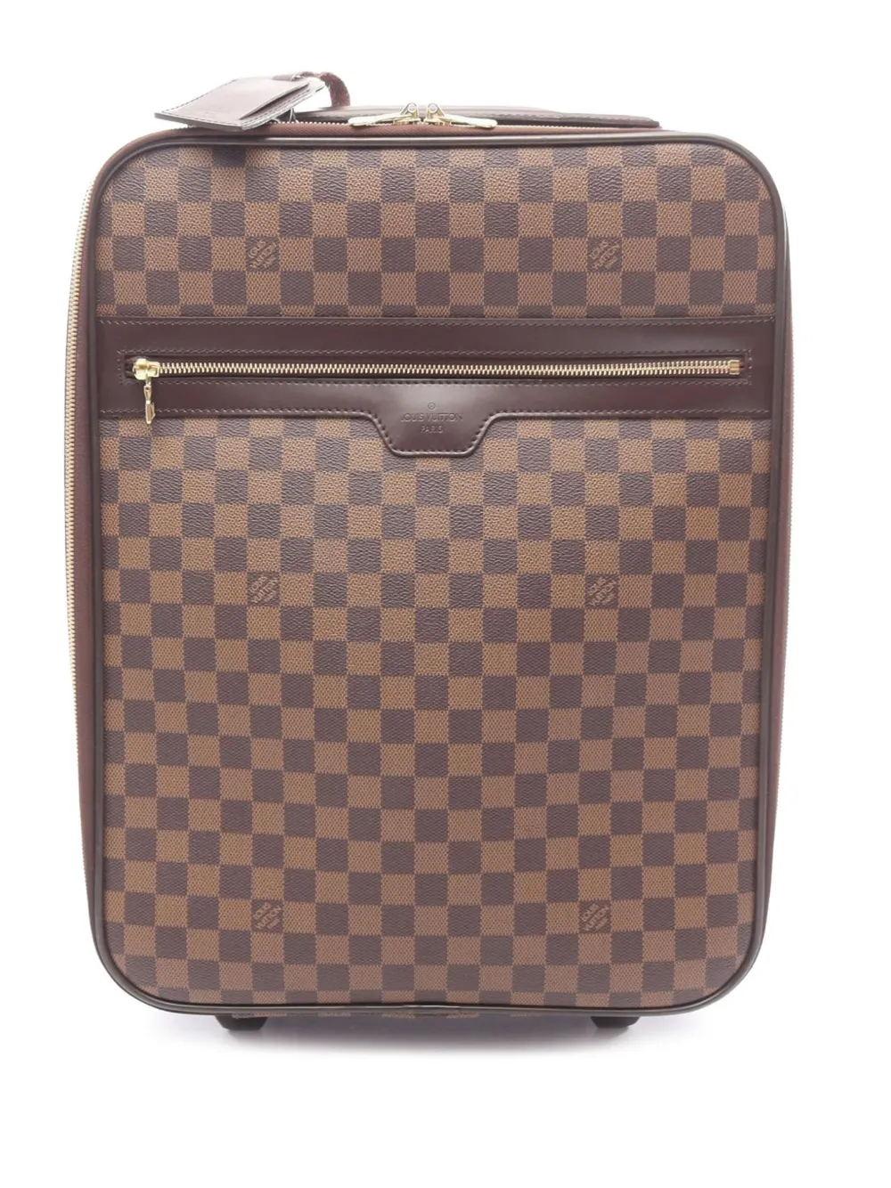 Louis Vuitton Pre-Owned 2006 Damier Ebene Pegase 45 travel bag - Braun