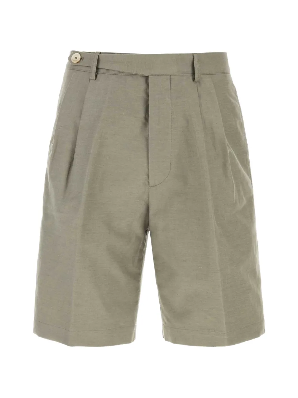 Brunello Cucinelli pleated bermuda shorts - Grau