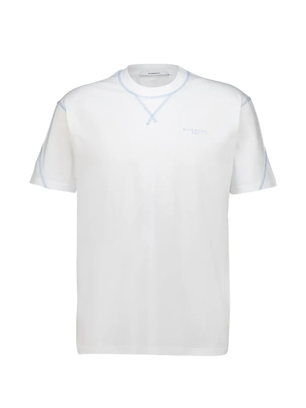 Givenchy contrast-stitch T-shirt - Weiß