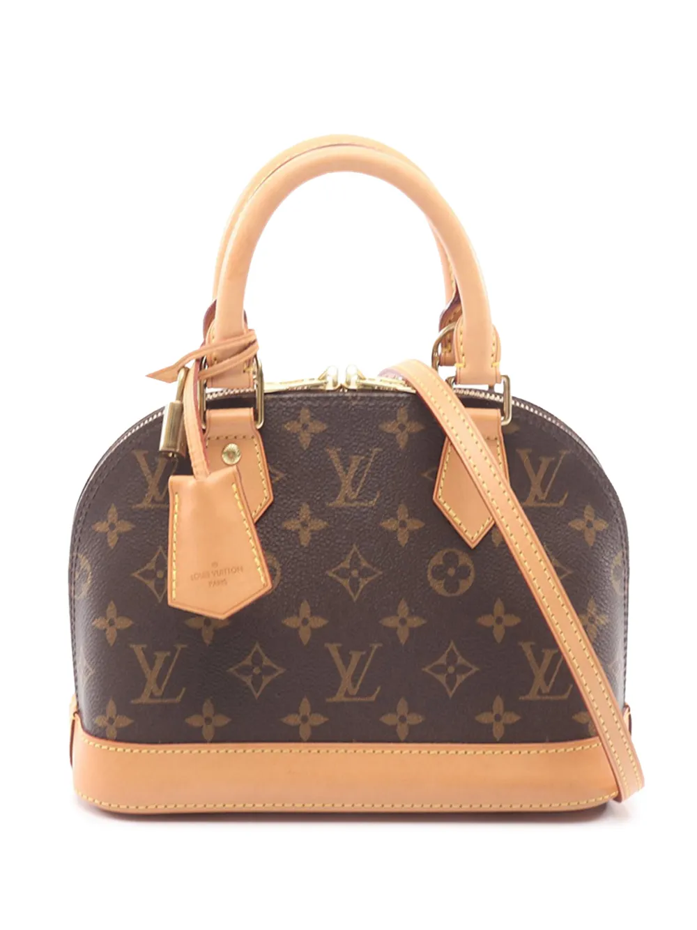 Louis Vuitton Pre-Owned 2010-2026 Monogram Alma BB satchel - Braun