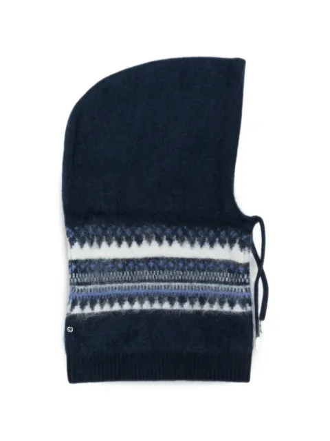 Maje pasamontañas tejido Fair Isle