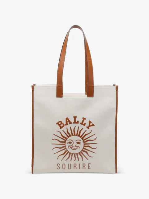 Bally Easy Bally logo-print tote bag