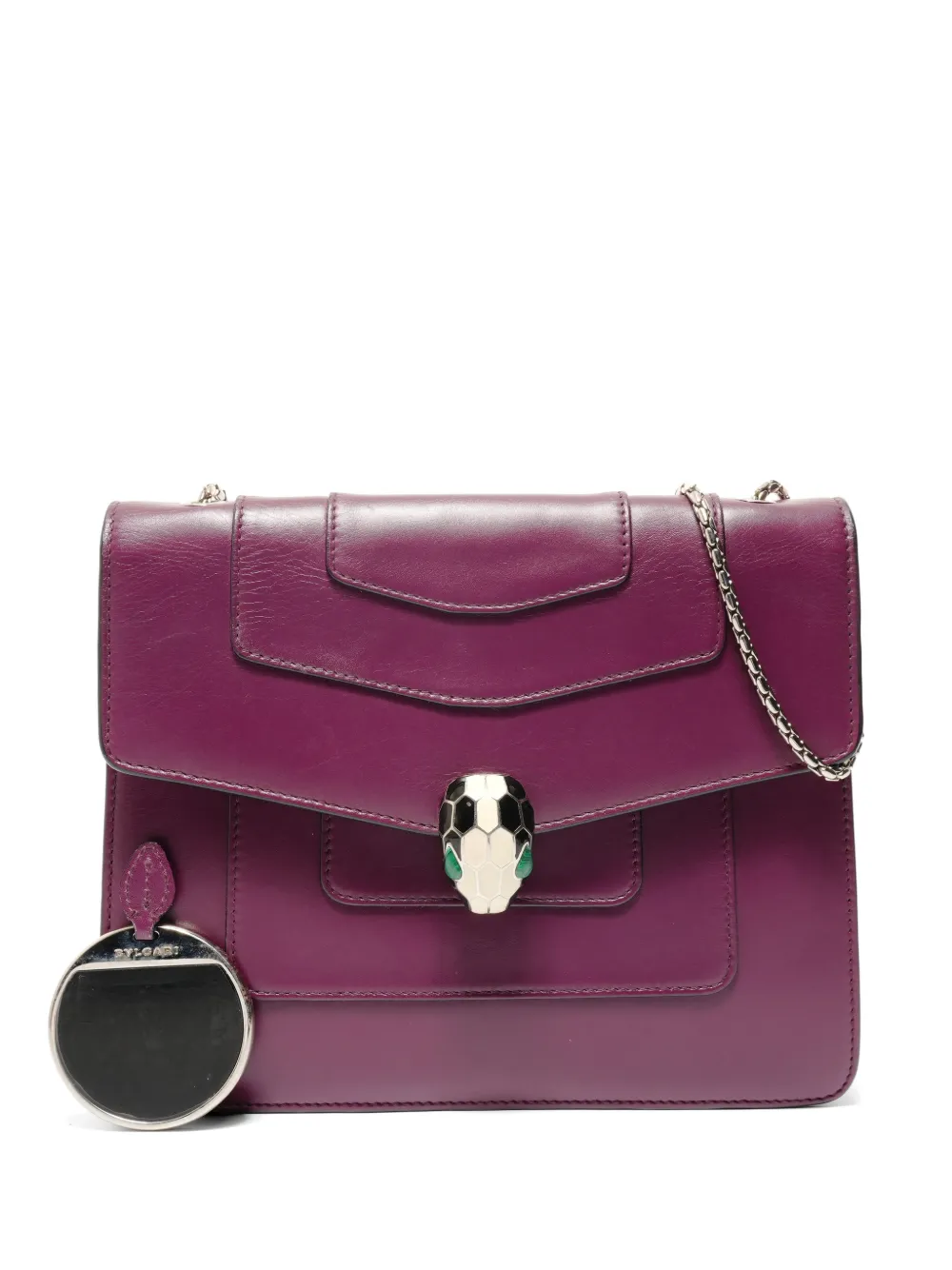 Bvlgari Pre-Owned 2014-2017 Serpenti Forever shoulder bag - Viola
