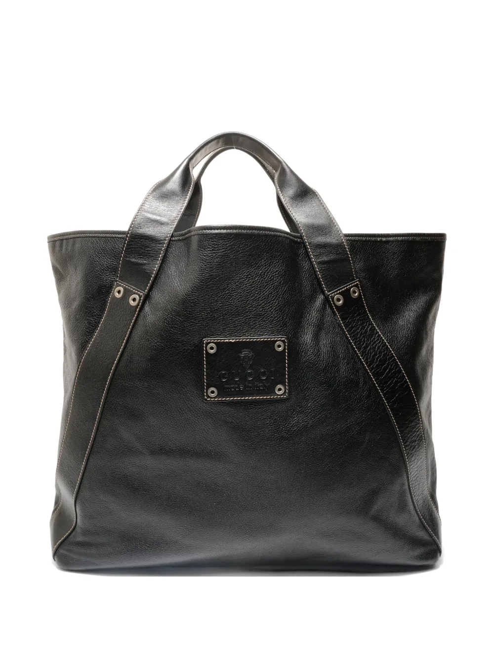 Gucci Pre-Owned 2010-2015 GG leather tote bag - Schwarz