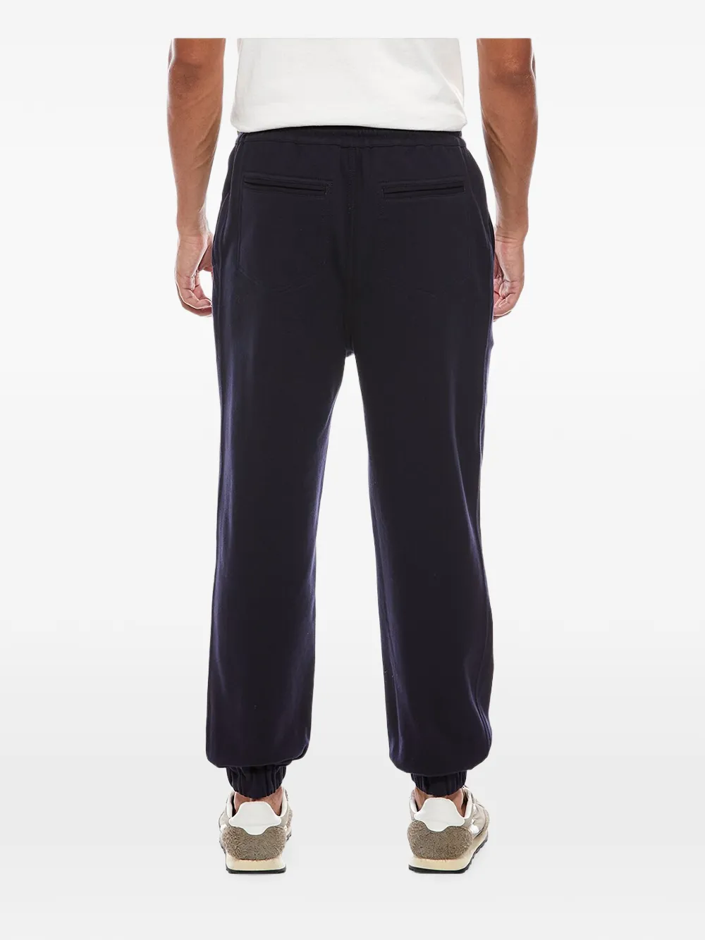 Brunello Cucinelli Trainingsbroek met elastische taille Blauw
