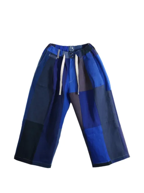 SILLAGE patchwork-design palazzo pants