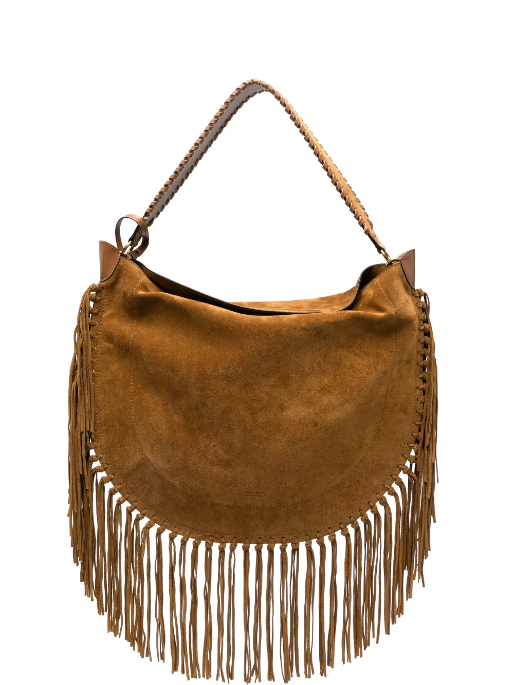 ISABEL MARANT Borsa a spalla con frange - Toni neutri