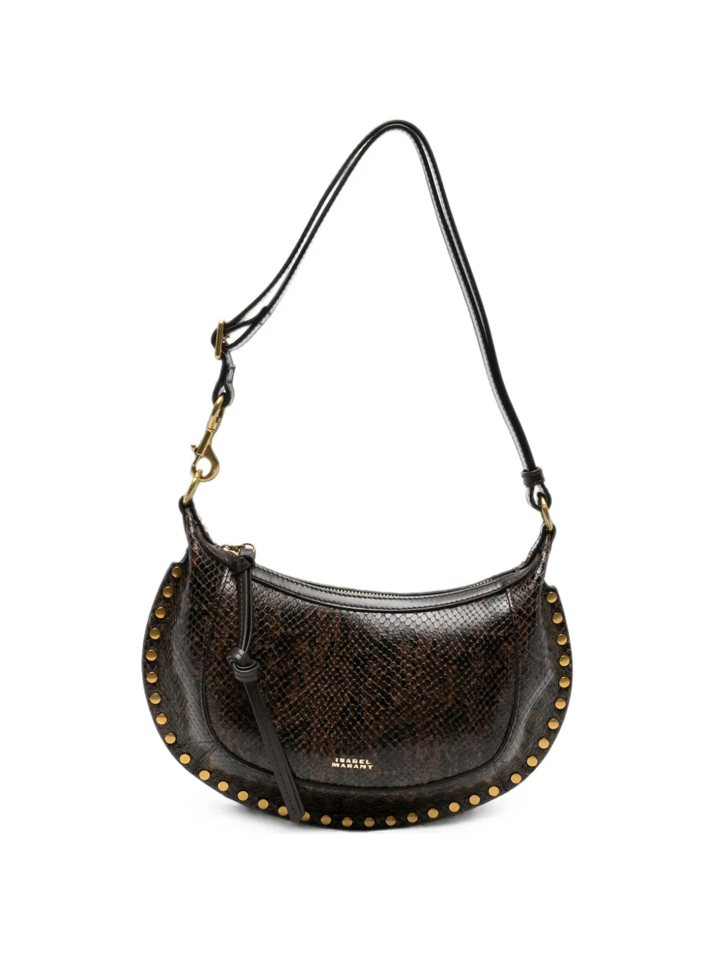 ISABEL MARANT Oskan Moon shoulder bag - Braun