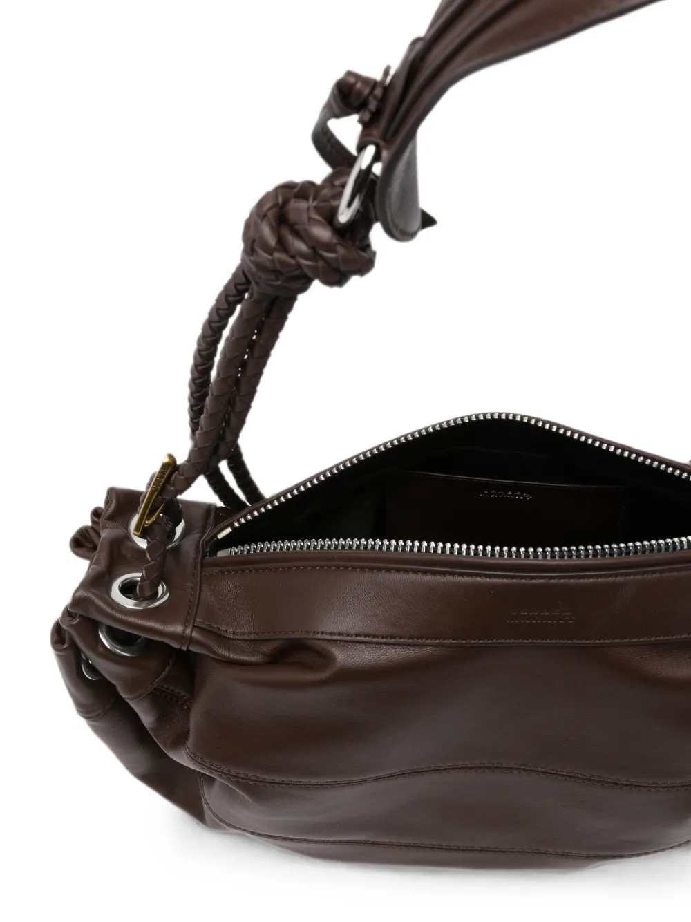 ISABEL MARANT Medium Maia lamsleren schoudertas Bruin