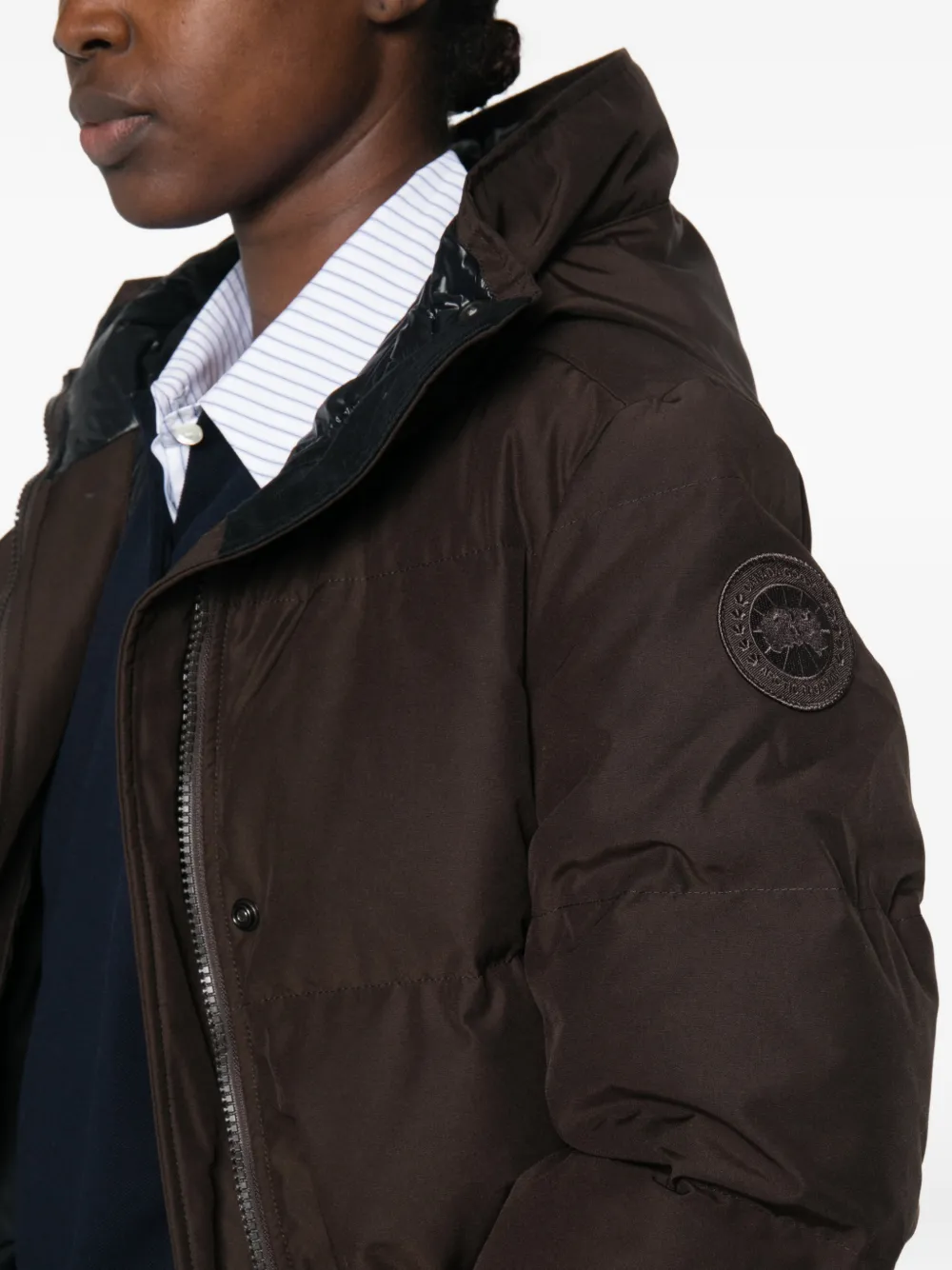 Canada Goose Louise quilted hooded coat Bruin
