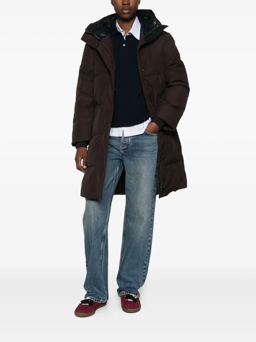 Canada Goose Louise quilted hooded coat Bruin