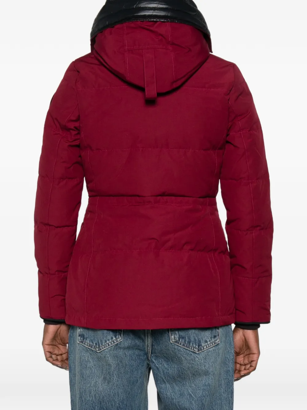 Canada Goose Chelsea hooded padded jacket Rood