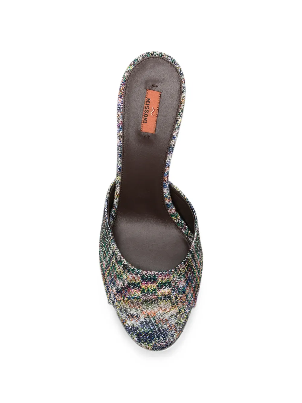 Missoni Daisy heeled sandals Blauw