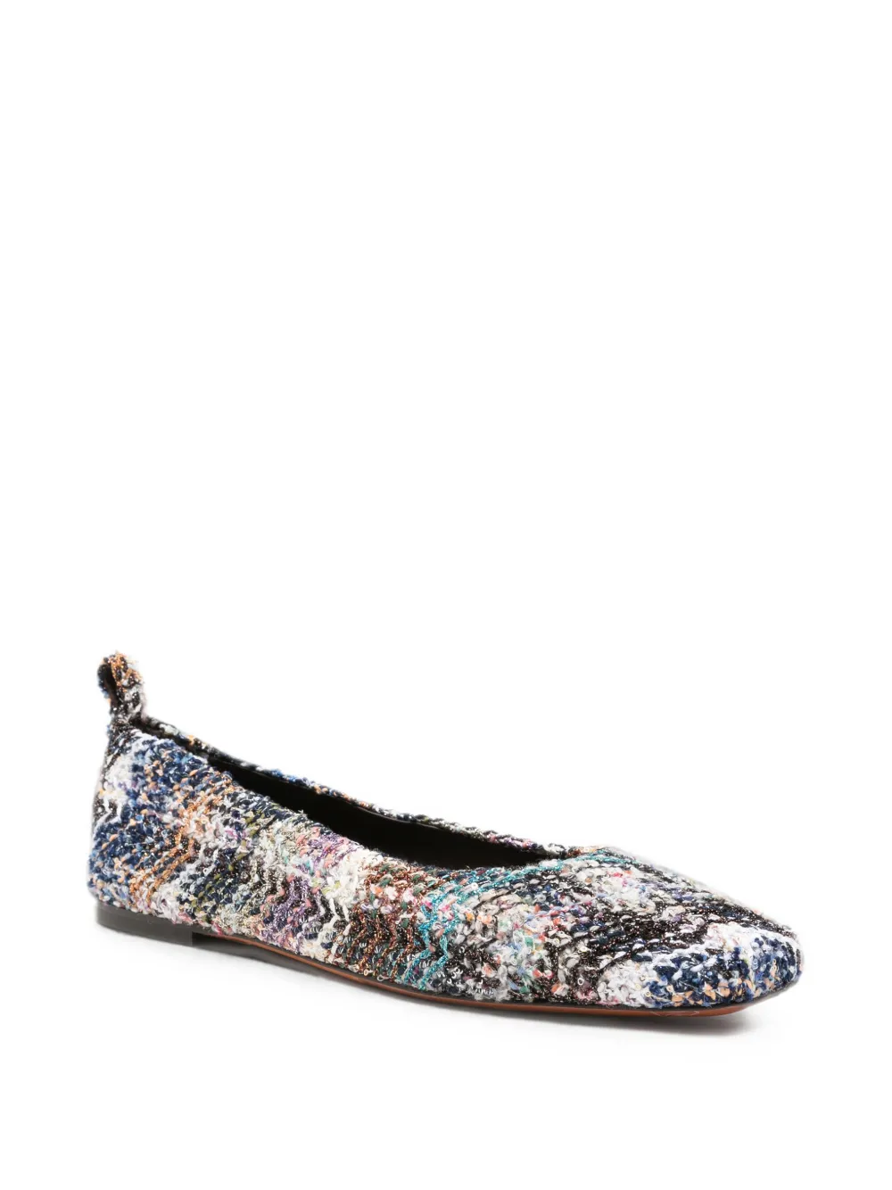 Missoni Florence ballet flats Blauw