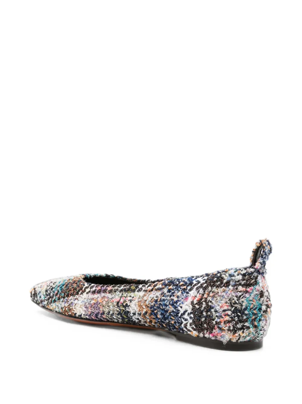 Missoni Florence ballet flats Blauw