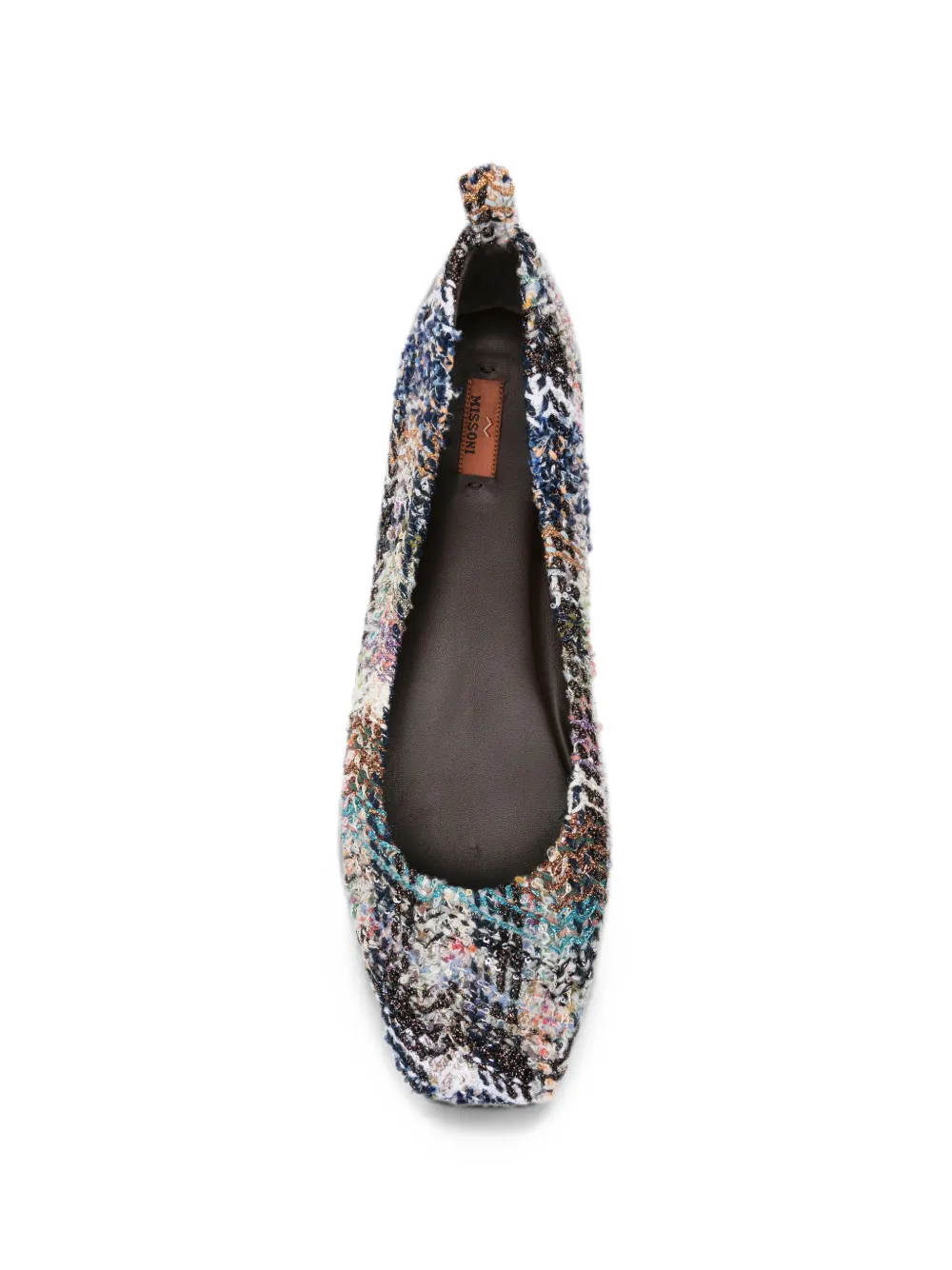 Missoni Florence ballet flats Blauw