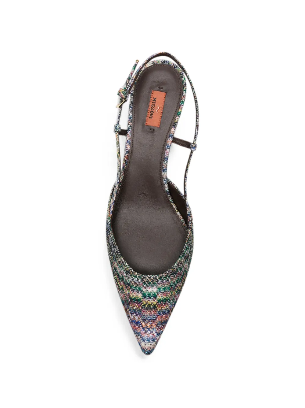 Missoni Fiona slingback pumps Blauw