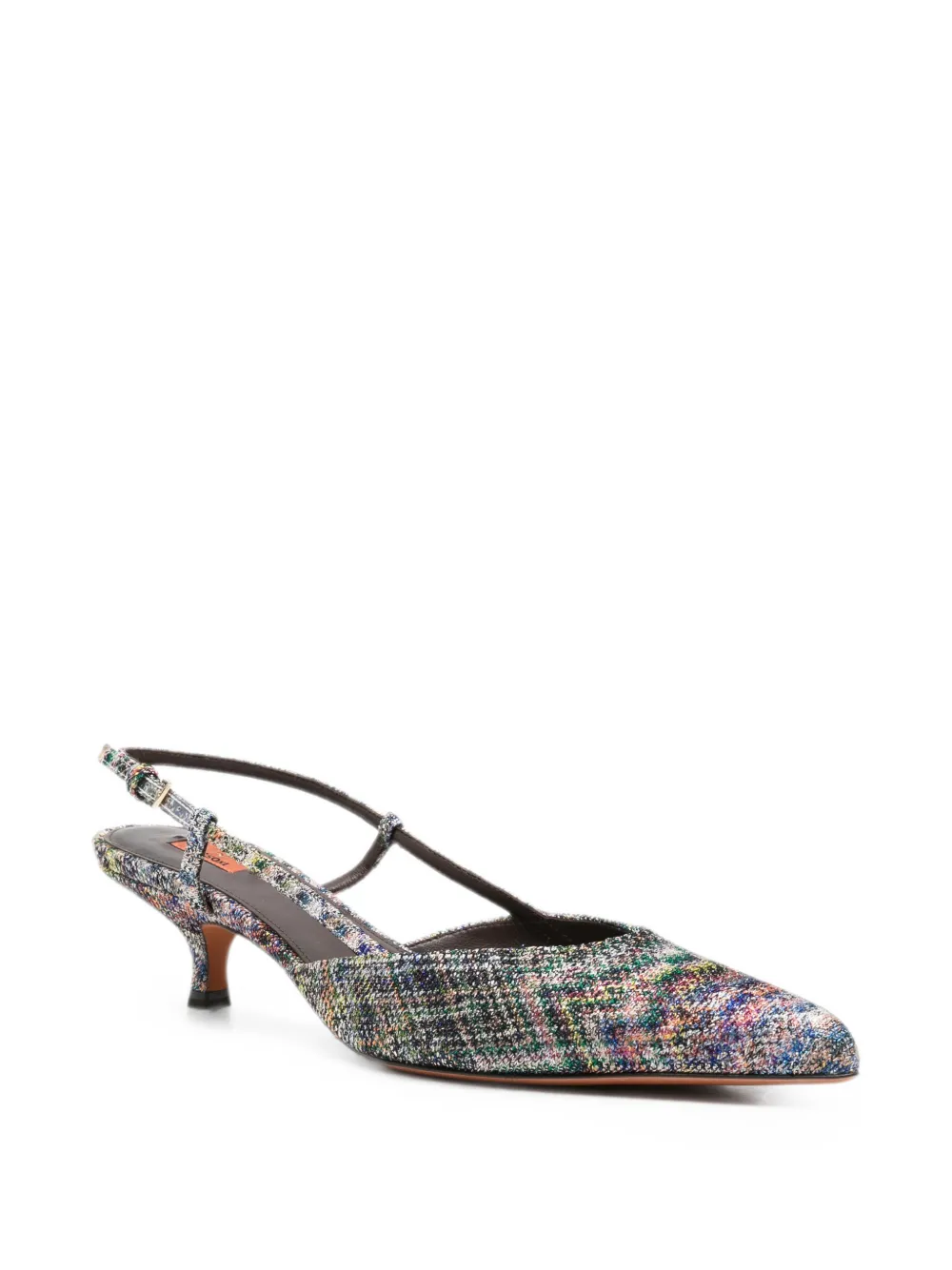 Missoni Fiona slingback pumps Blauw