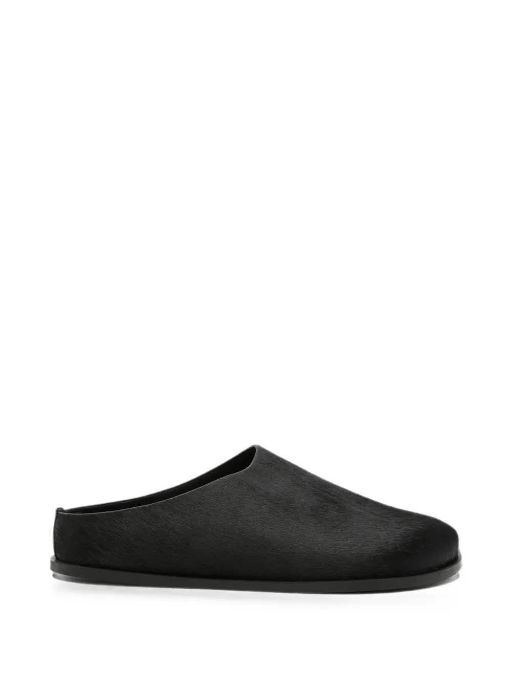 A.EMERY Lou calf hair clogs - Nero