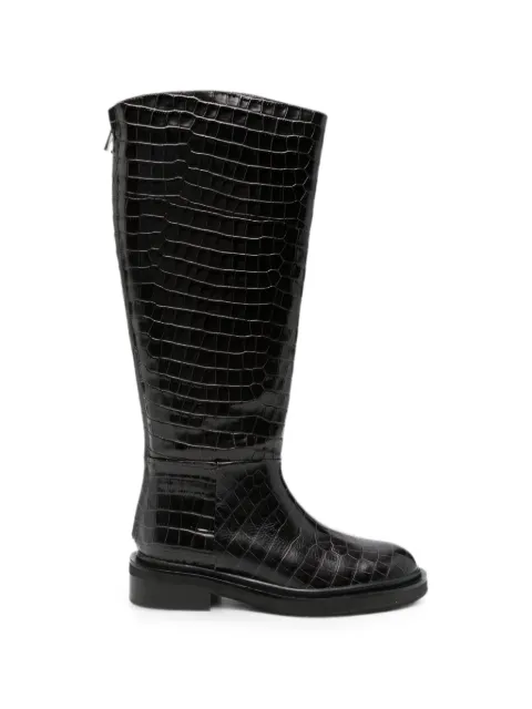 A.EMERY Jude croc-effect boots