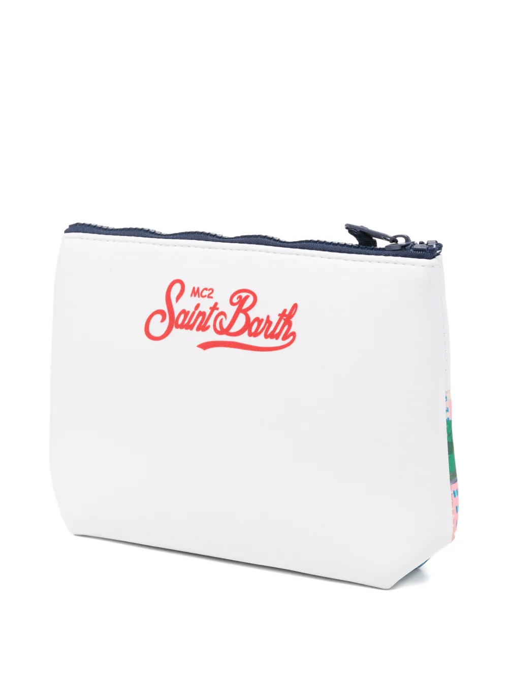 MC2 Saint Barth Aline clutch met print Wit