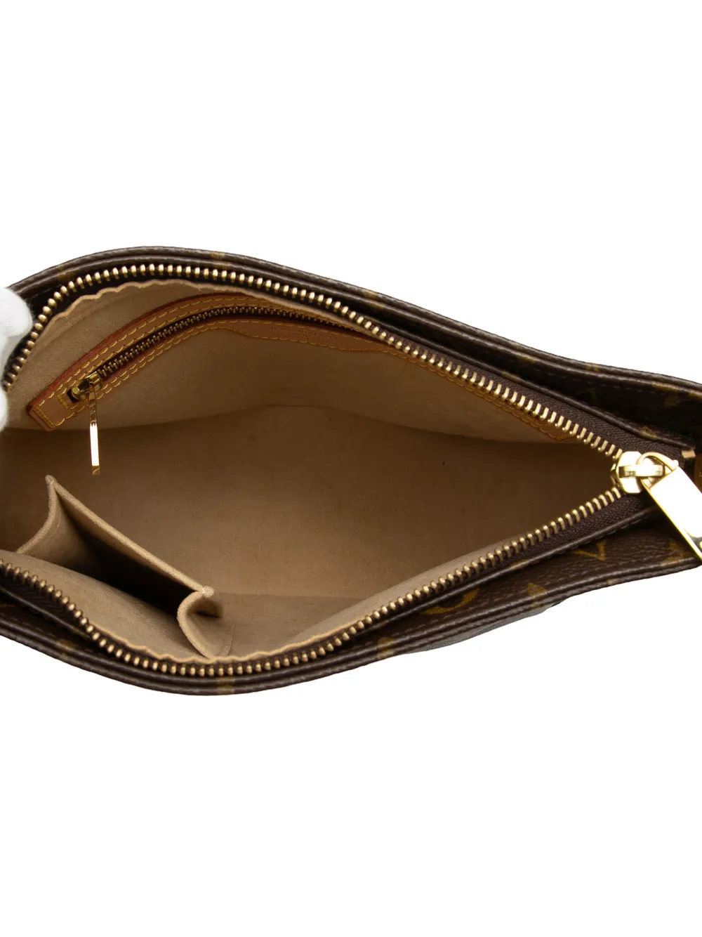 Louis Vuitton Pre-owned 2002 Monogram Looping MM Shoulder Bag in Brown, view 5