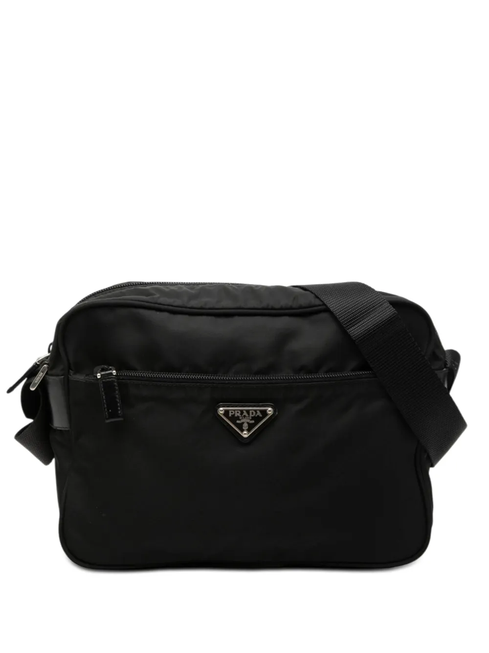 Prada Pre-Owned 2013-2025 Tessuto Zip Top crossbody bag - Nero