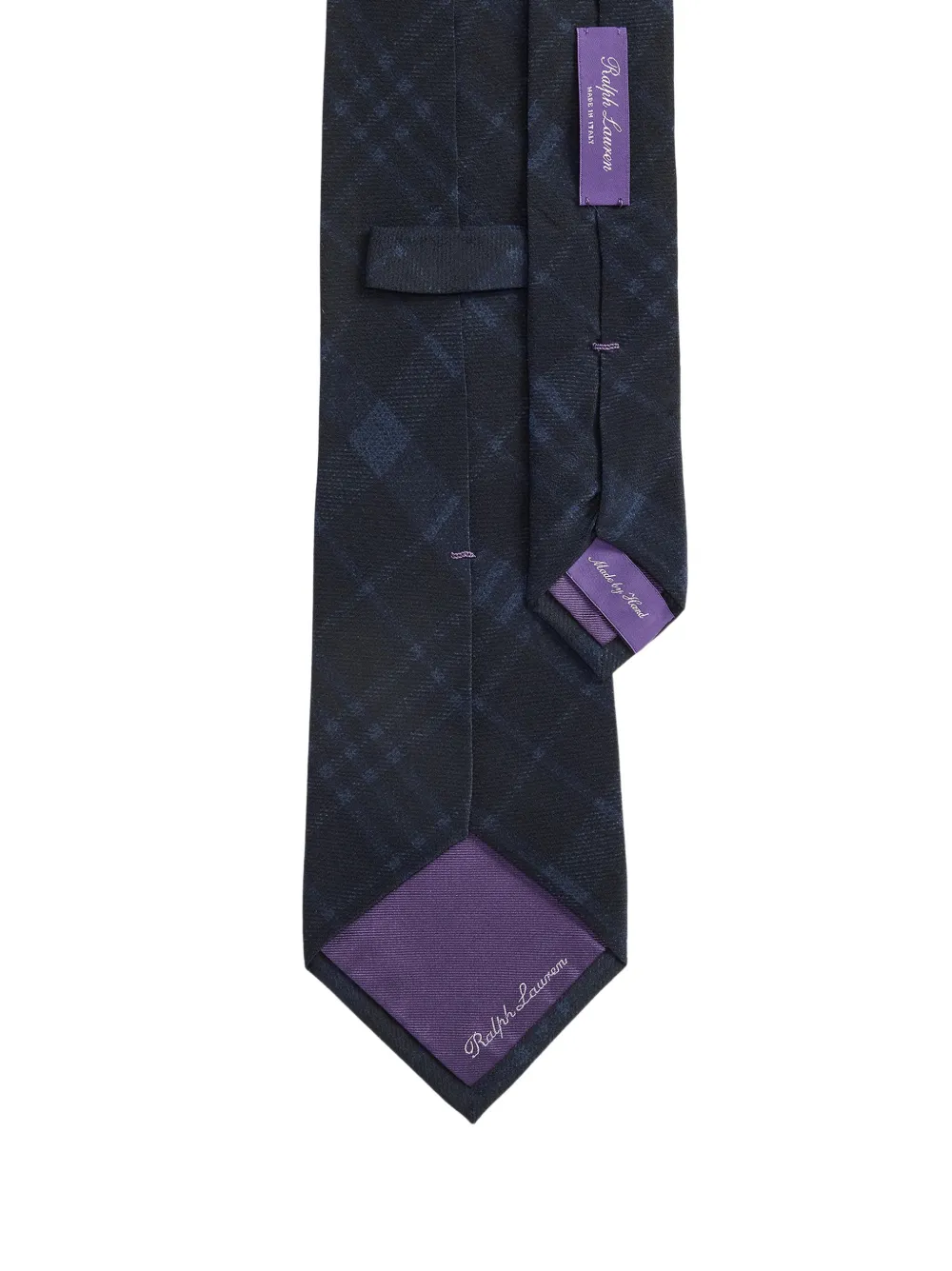 Ralph Lauren Purple Label Plaid silk-twill Tie | Blue | FARFETCH