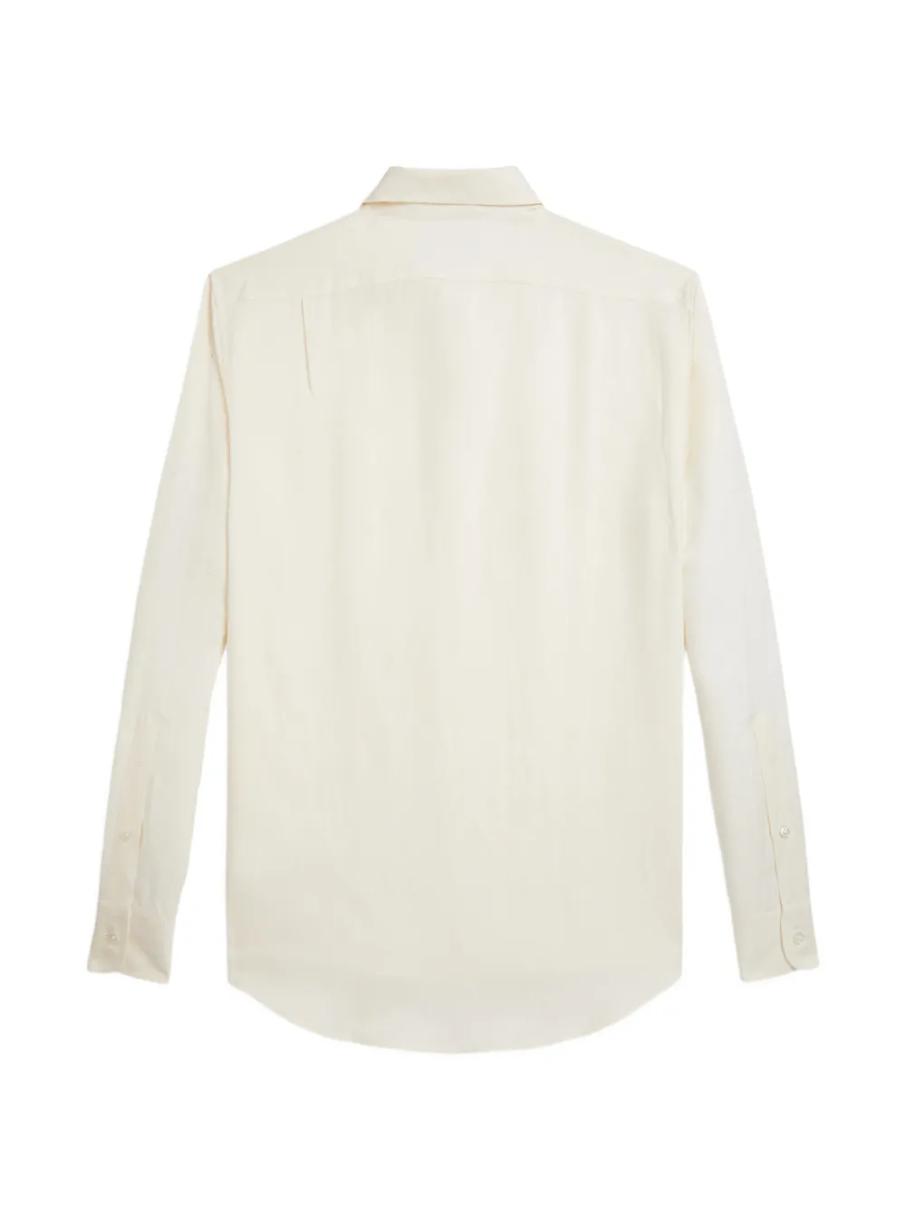 Ralph Lauren Purple Label Button-up shirtjack met borstzak Beige
