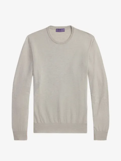 Ralph Lauren Purple Label suéter de cachemira con cuello redondo