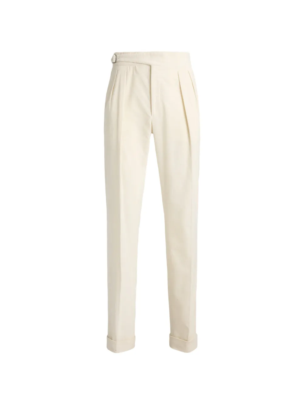 Ralph Lauren Purple Label Cordhose mit Falten - Nude