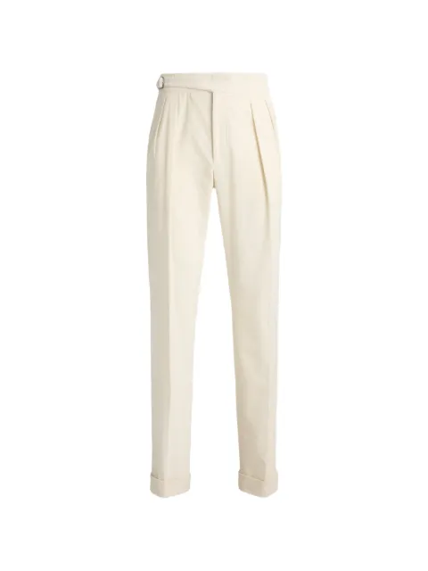 Ralph Lauren Purple Label double-pleated corduroy trousers