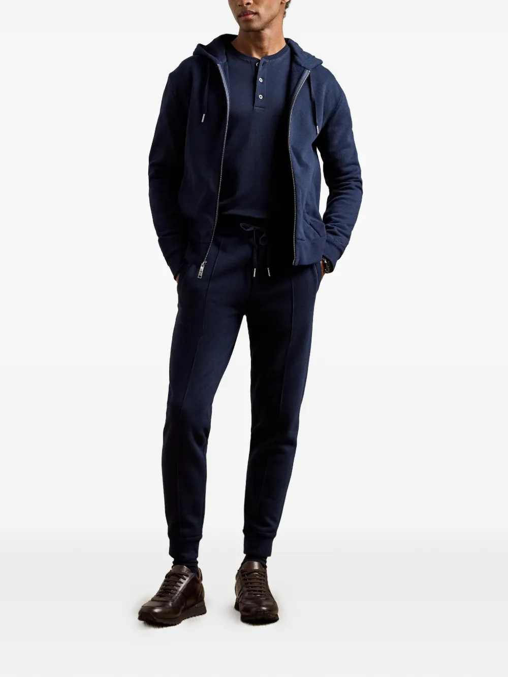 Ralph Lauren Purple Label T-shirt met lange mouwen Blauw
