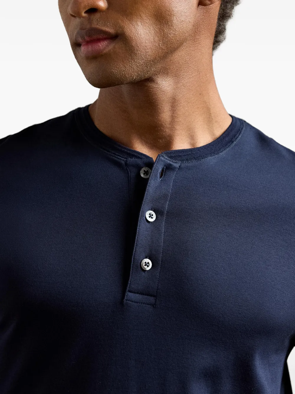 Ralph Lauren Purple Label T-shirt met lange mouwen Blauw