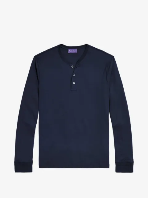 Ralph Lauren Purple Label interlock long-sleeve T-shirt