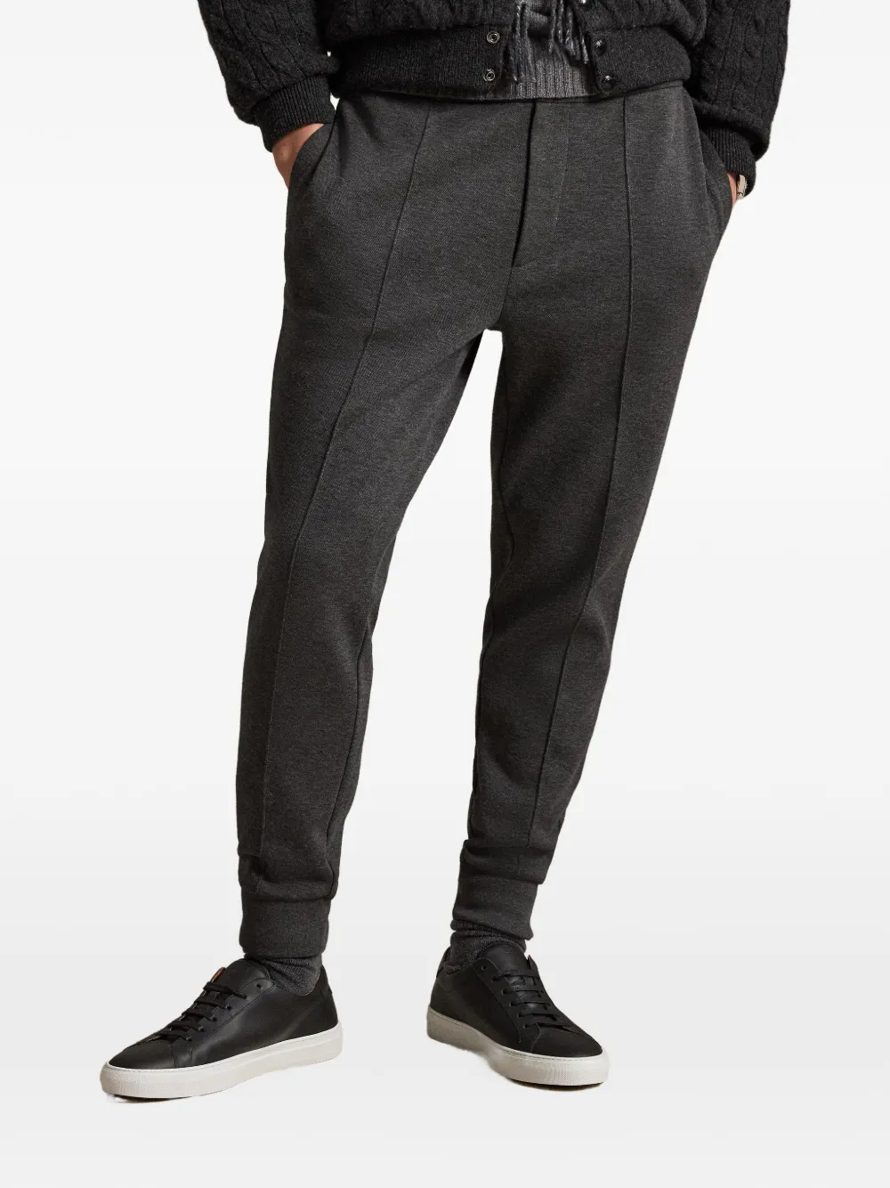 Polo Ralph Lauren Trainingsbroek met geplooid detail Grijs
