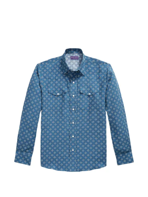 Ralph Lauren Purple Label relaxed-fit Western shirt
