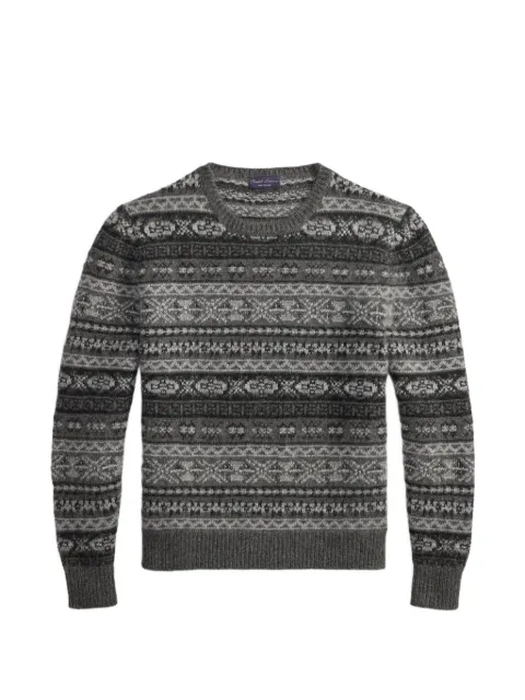 Ralph Lauren Purple Label Fair Isle sweater